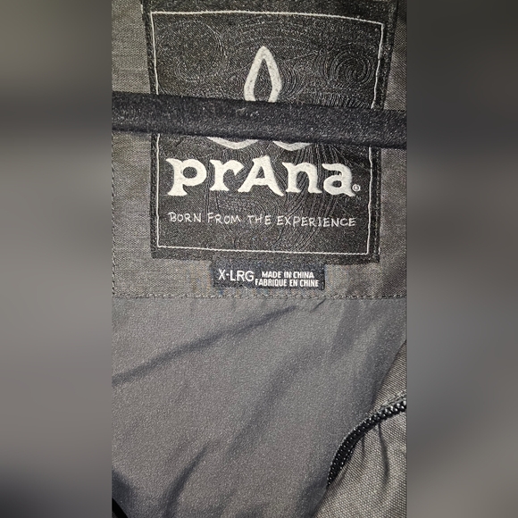 Prana Men's XL Black Jacket great condition - Picture 3 of 4